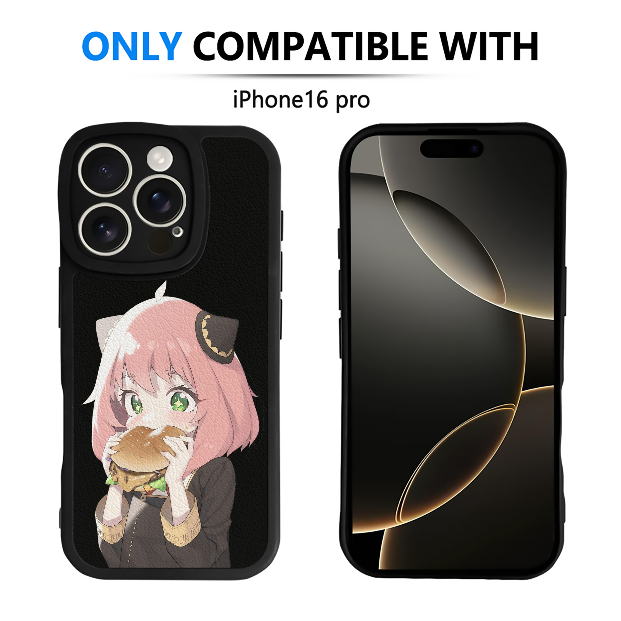 （画像用） SPY×FAMILY间谍家家酒 【iPhone 16シリーズ対応】シリコンスマホケース（レザー調） 材質：シリコン